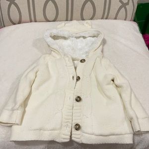 Infant white jacket